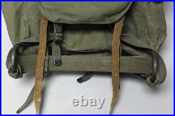 US Army Mountain Troops Backpack withMetal Frame M1951. FLU3787