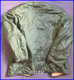 US Army Olive Green? M-1951 Field Jacket Liner Korean War Size X-Small