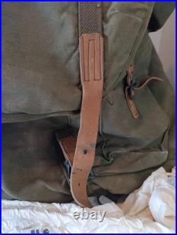 US Army Ruck Sack 1951 Mountain Troops Backpack withMetal Frame M1951. FLU3787