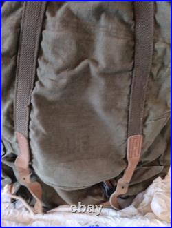 US Army Ruck Sack 1951 Mountain Troops Backpack withMetal Frame M1951. FLU3787