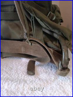 US Army Ruck Sack 1951 Mountain Troops Backpack withMetal Frame M1951. FLU3787