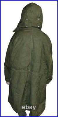 US Army WW2 M-42 mountian troop reversible parka dyed green. Item #8