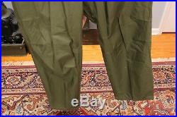 US Korean War M-1951 M-51 Field Pants Shell Trousers Large Long. Huge. Mint! J93