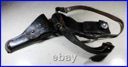 US Korean War MP Military Police Belt Holster Baton Holder Shoulder Strap Rig