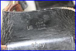 US Korean War MP Military Police Belt Holster Baton Holder Shoulder Strap Rig