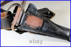US Korean War MP Military Police Belt Holster Baton Holder Shoulder Strap Rig