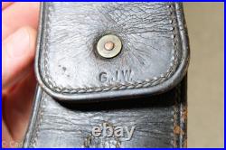 US Korean War MP Military Police Belt Holster Baton Holder Shoulder Strap Rig