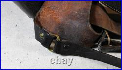 US Korean War MP Military Police Belt Holster Baton Holder Shoulder Strap Rig