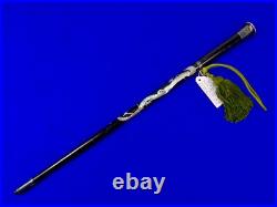 US Korean War Vintage Colonel Presentation Swagger Stick