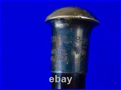 US Korean War Vintage Colonel Presentation Swagger Stick