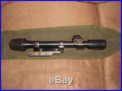 US Korean war M84 Garand M-1C sniper scope Griffin and Howe mount