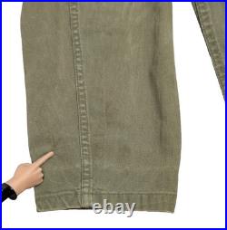 US M1947 HBT Herringbone Twill Utility Field Shirt Medium
