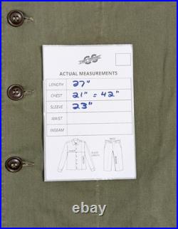 US M1947 HBT Herringbone Twill Utility Field Shirt Medium