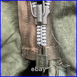 US Military Fishtail Parka Men Medium Sherpa Liner M 1951 Talon Vintage Fur Hood