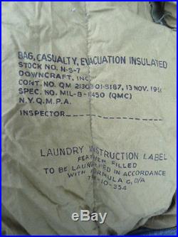 US Military Korean War Era Evacuation/Casualty Insulated Bag