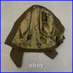 US Military Korean War Uniform Wool Jacket OD M-1950 Jacket 36R Trousers IKE