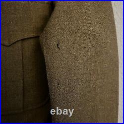 US Military Korean War Uniform Wool Jacket OD M-1950 Jacket 36R Trousers IKE