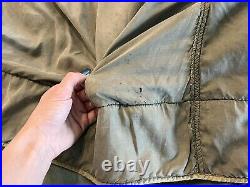 US Military M-1951 Fishtail Parka Wool Hood With Liner Wool 50s Korean War Jacket