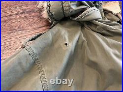 US Military M-1951 Fishtail Parka Wool Hood With Liner Wool 50s Korean War Jacket