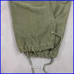 US Military Pants Mens 32 Green M 1951 OG 107 Trouser Korean War 50s Prentice