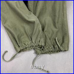 US Military Pants Mens 32 Green M 1951 OG 107 Trouser Korean War 50s Prentice