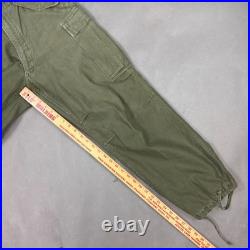 US Military Pants Mens 32 Green M 1951 OG 107 Trouser Korean War 50s Prentice