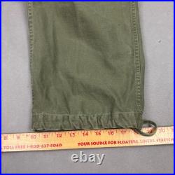 US Military Pants Mens 32 Green M 1951 OG 107 Trouser Korean War 50s Prentice