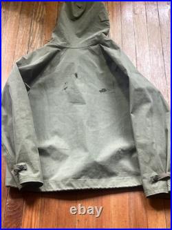 US NAVY Foul Weather Rubberized Parks Korean War Era
