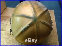 US Navy Gentex H3 Pilots Helmet Med Korean War USN NICE