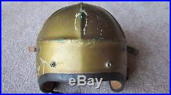 US Navy Gentex H4 Pilots Helmet Med Korean War General Textile Mills USN USGI