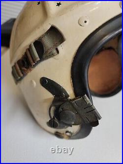 US Navy H-3 Jet Pilots Korean War Era Helmet
