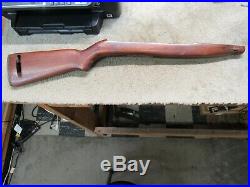 US Post WW2 Korean War M1 Carbine Stock Walnut Pot Belly With Butt Plate Marked SA