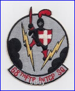 USAF 68th Fighter Interceptor Squadron patch Korean War era F-86 Sabre