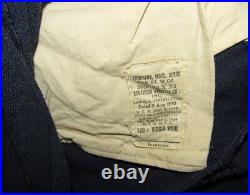 USAF Korean War Contract IKE Jacket for EM WithCap/2-Trousers-Air Gunner Wings