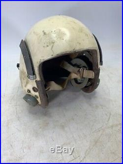 USAF Vietnam Korean War Era Fighter Pilot Helmet NO VISOR
