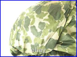 USGI Korean War Era 64' Camouflage Cargo Parachute Canopy