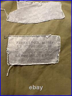 USGI Korean War M-1951 Fishtail Parka, Medium With Liner, July 1951