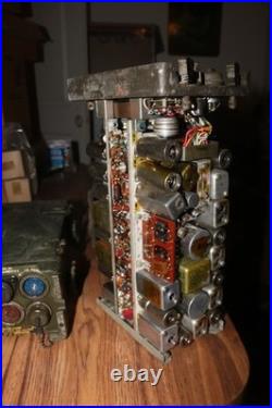 USGI Korean war RT-70 vehicle radio receiver with AM-65/GRC amplifier