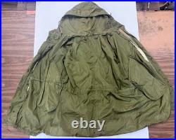 USGI Military Korean War Era M-1951 Fishtail Parka Shell Medium Nov 5 1952