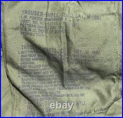 USMC 1951 Korean War Era M1951 Pants Original Sz Medium Regular 32 36 Waist