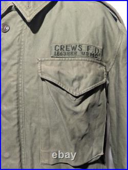 USMC Korean War M-1951 OG-107 Field Parka with Pile Liner & Hood (38 Chest) USMC Korean War M-1951 OG-107 Field Parka with Pile Liner & Hood (38 Chest)