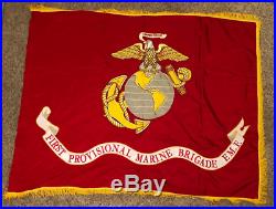 USMC Regimental flag 1st Provisional Marine Brigade Possibly Korean War era