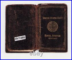 USN Aviator CDR EDMUND T CLARK Grouping Photos ID Stamp Medal Bar (NAS) Memphis