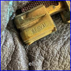 USN G1 Leather Bomber Jacket Mens 48 Korean War Era Military US Navy Flight 50s