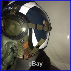 USN H-3 H-4 Flight Helmet / Korean War / Bridges At Toko-ri