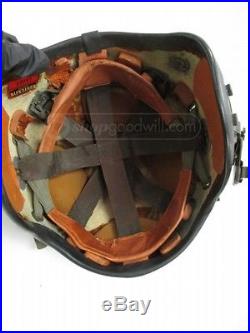 USN Navy H3 Gentexite Pilot Flight Helmet, Korean War SIZE LARGE EXC