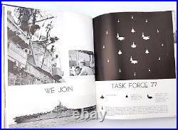 USS Boxer CVA-21 Korean Cruise 1953 Korean War cruise book