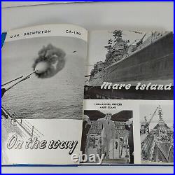 USS Bremerton CA-130 1953 Cruise Book with Slipcase, Korean War Era