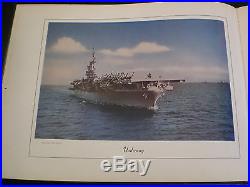 USS ESSEX EPIC CV-9 Korean War US Navy Aircraft Carrier Cruise Book