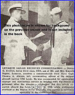 USS Leyte CV32 1950 1951 Korean War Cruisebook Jesse Brown Hunder Medal of Honor